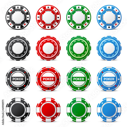"gambling chips" Imágenes de archivo y vectores libres de derechos en