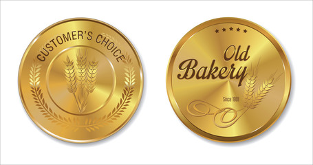Bread golden labels
