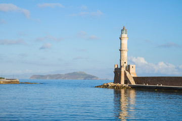 habour of Chania, Crete, Greece