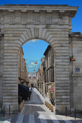 Archway in Bordeaux France
