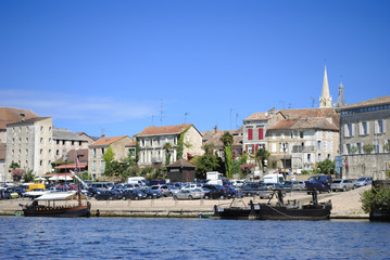 Bergerac port, Dordogne river France