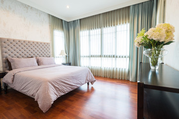 Modern bedroom interior