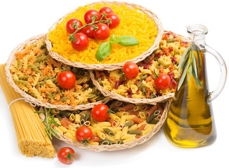 Different types of pasta