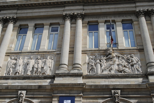 A Detail View Of Bordeaux University, France