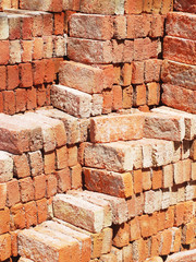 Heap of  brick