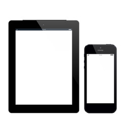 tablet + phone black