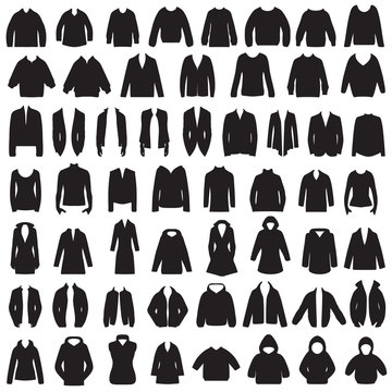clothing, isolated jacket, coat, sweater,blouse and suit