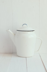 enamel coffee pot