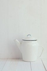 enamel coffee pot