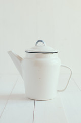 enamel coffee pot