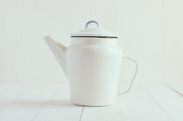 enamel coffee pot