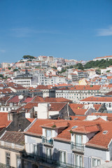Fototapeta na wymiar Widok na Lizbonę