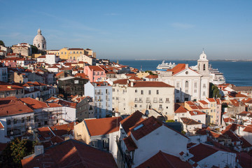 Vue de l'Alfama