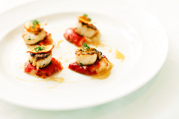 roasted scallop