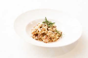 mushroom risotto