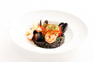 Nero di sepia risotto