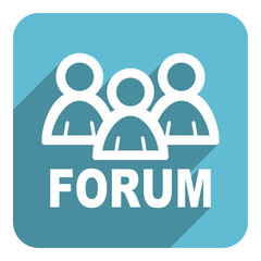 forum flat icon