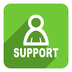 support flat icon