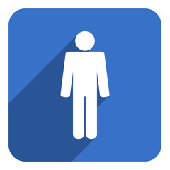 male gender flat icon