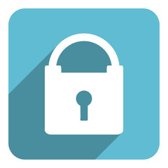 secure flat icon