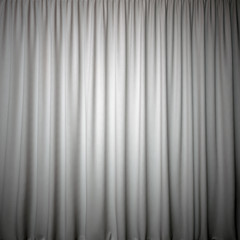 Obraz premium curtain grey color