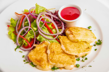 fish with vegetables
