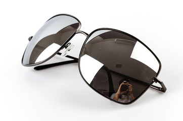 sunglasses isolated white background