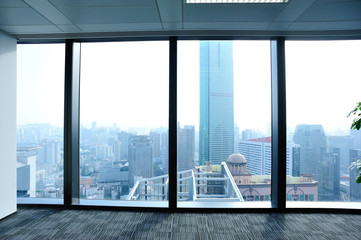 empty modern office interior