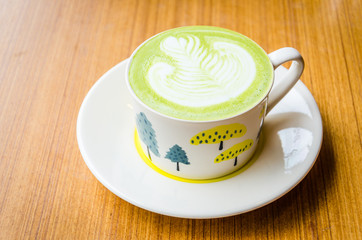 Green tea latte
