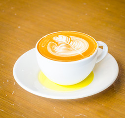 Latte coffee