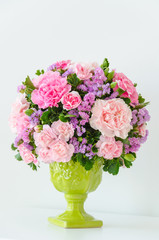 Bouquet in vase