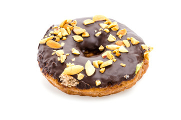 Donut isolated on white background
