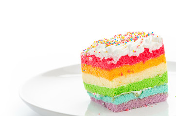 Rainbow cake