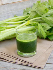 Fresh celery smoothie juice © katrinshine