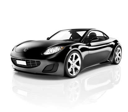 Black Sports Car