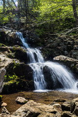 Small waterfall Virginia mountain