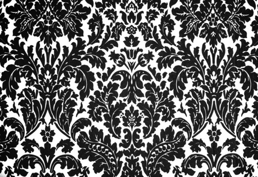 black and white baroque