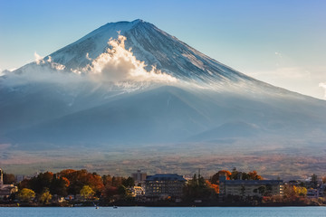 Mt. Fuji at Lake Kawaguchiko