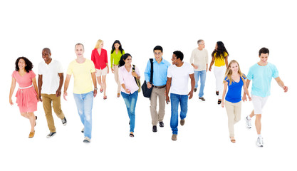 Obraz premium Large group of people