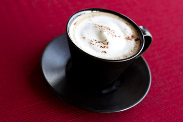Cup of cappuccino