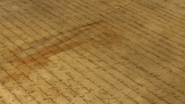 Bill of Rights - motion background