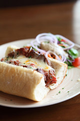 Meatloaf sandwich