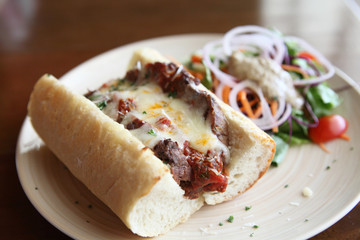 Meatloaf sandwich