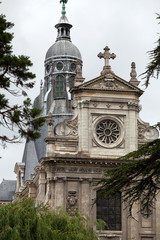 St. Vincent Church in Blois. Loire Valley France