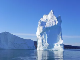 Papier Peint photo Lavable Cercle polaire iceberg de la tour