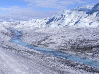 schmelzendes Eis in Grönland