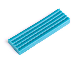 Children bright plasticine