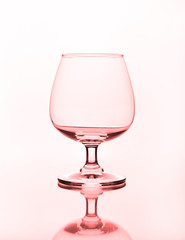 empty wine glass