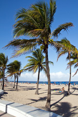 Obraz na płótnie Canvas Fort Lauderdale Beach