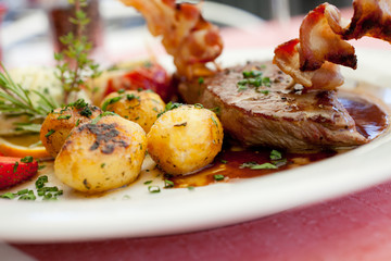 Rumpsteak Gericht